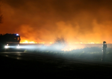 Wild Fire in Donegal 379 x 269 